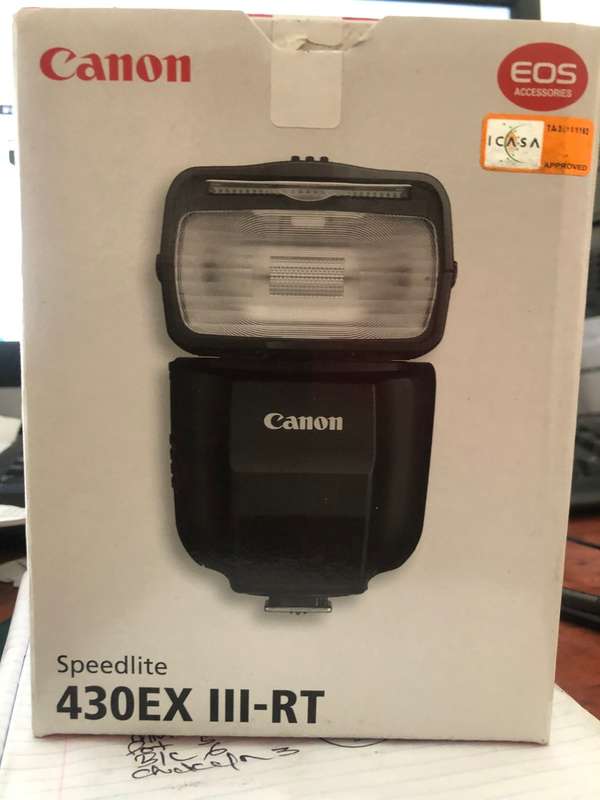 Canon Flash 430EX MkIII-RT Speedlite